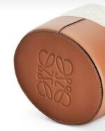 Loewe Baloon Bag In Anagram Jacquard and Calfskin