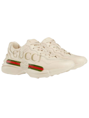 Gucci Rhyton Logo Leather Sneaker