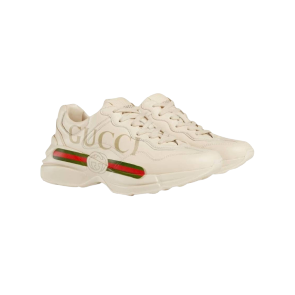 Gucci Rhyton Logo Leather Sneaker