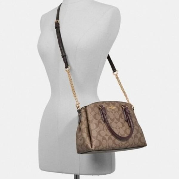 Coach Mini Sage Carryall In Signature Canvas