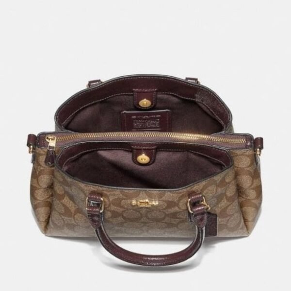 Coach Mini Sage Carryall In Signature Canvas