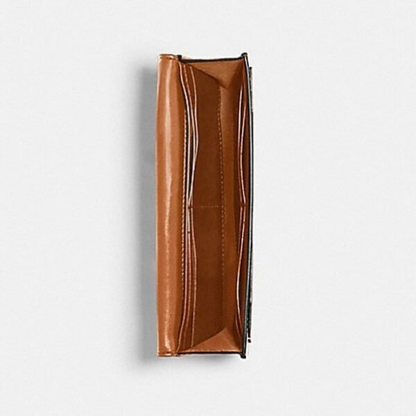 Coach Soft Long Wallet in Colorblock Signature