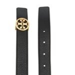 Tory Burch Reversible Logo Leather Belt