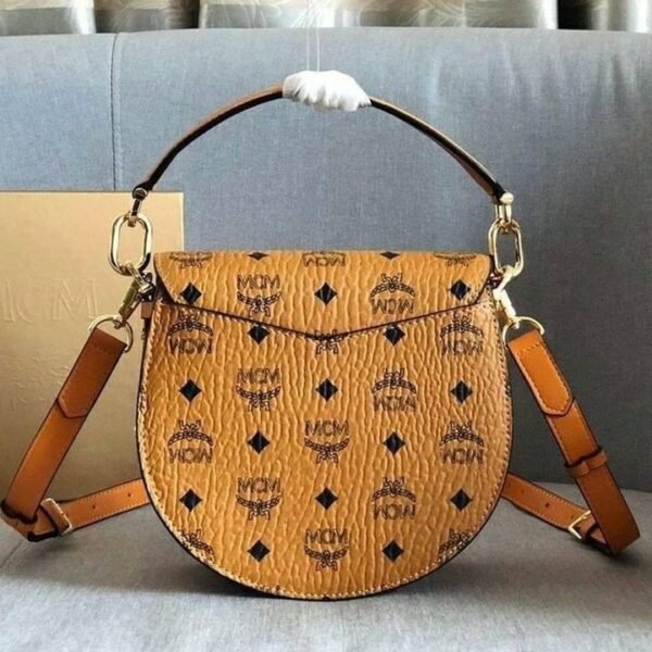 MCM Saddle Crossbody
