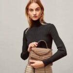 Tory Burch Kira Chevron Top Handle Satchel