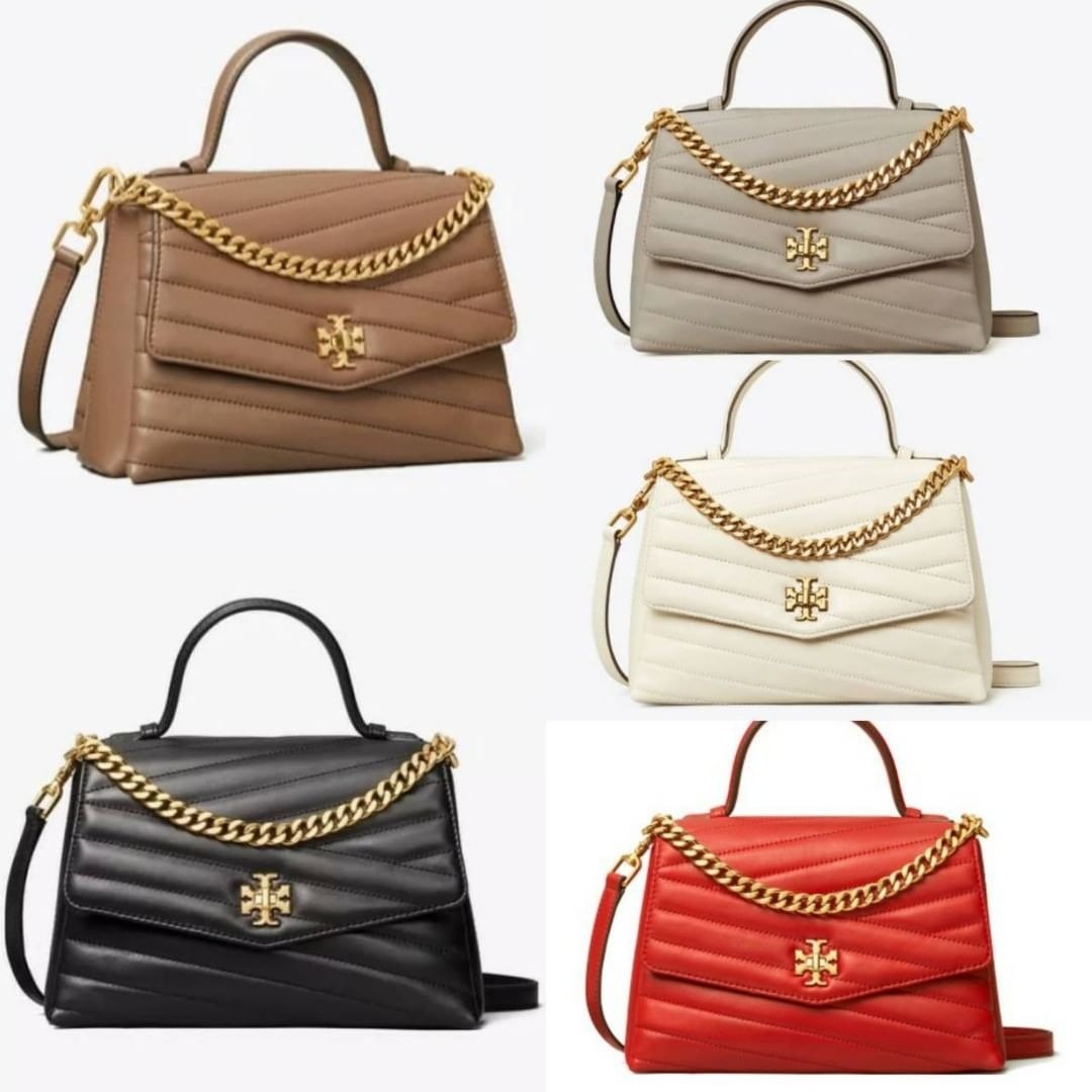 Kira Chevron Top Handle Satchel DAILY LUXURY