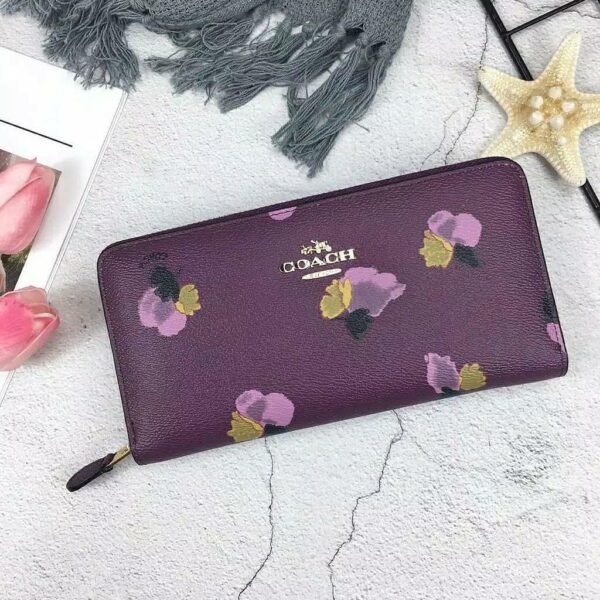 Accordion Floral wallet