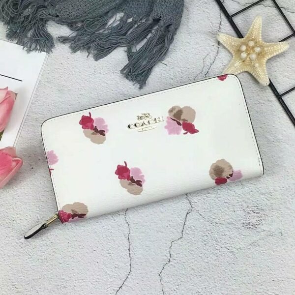 Accordion Floral wallet