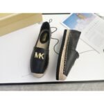 Michael Kors Espadrille Logo Gold loafers