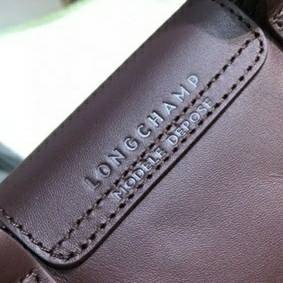 Longchamp Top Handle S Le Pliage Cuir Brandy