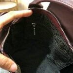 Longchamp Top Handle S Le Pliage Cuir Brandy