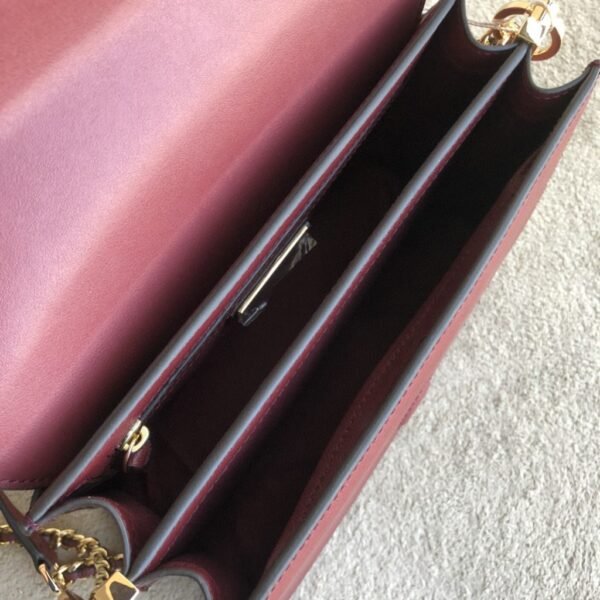 Tory Burch Robinson Convertible Shoulder Bag Red