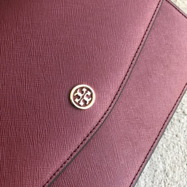 Tory Burch Robinson Convertible Shoulder Bag Red