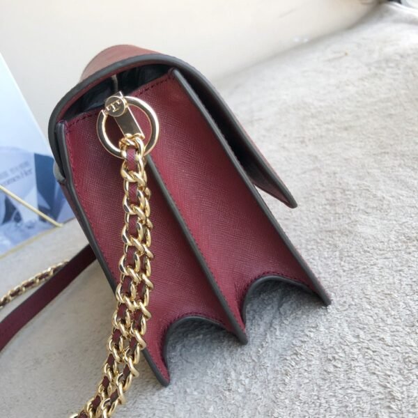 Tory Burch Robinson Convertible Shoulder Bag Red