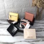 Printed Mini Short Wallet Croco