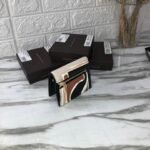 Printed Mini Short Wallet Croco