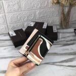 Printed Mini Short Wallet Croco