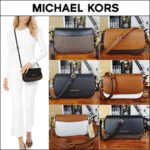 Michael Kors Signature Beford Large Flap Crossbody Bag