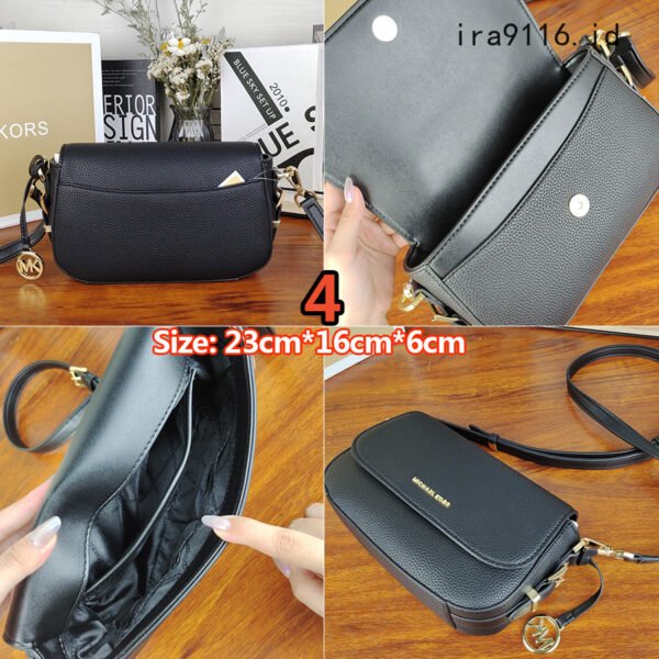 Michael Kors Signature Beford Large Flap Crossbody Bag