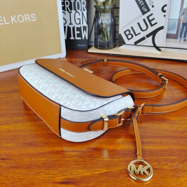 Michael Kors Signature Beford Large Flap Crossbody Bag
