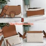 Michael Kors Signature Bowery Medium Crossbody Bag
