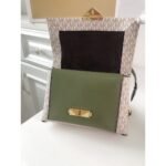 Michael Kors Cece Medium Logo and Leather Shoulder Bag