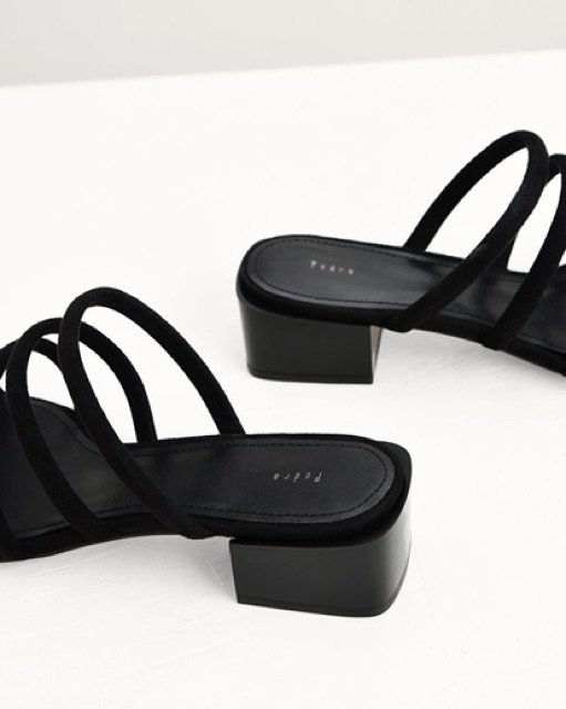 Pedro Heels Suede