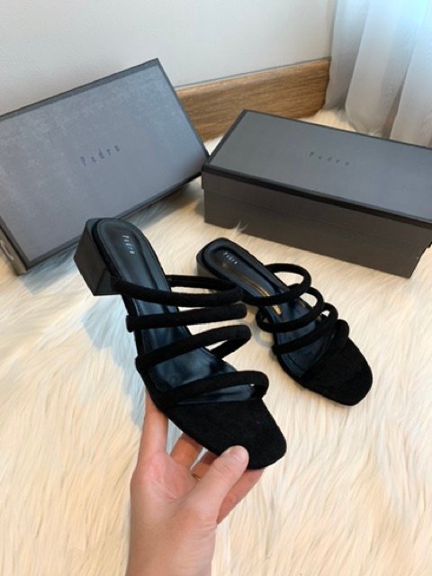 Pedro Heels Suede