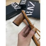 Zara Slingback Wooden Heels