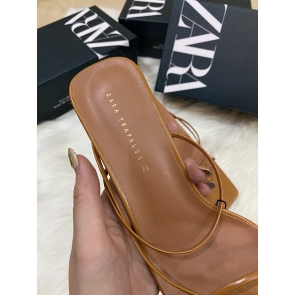 Zara Slingback Wooden Heels