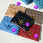 Tory Burch Kira Chevron Card Case