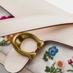 Coach Signature Floral Embroidery Tabby Shoulder Bag