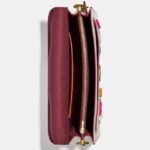 Coach Signature Floral Embroidery Tabby Shoulder Bag