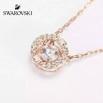 Swarovski Sparkling Dance Round Necklace