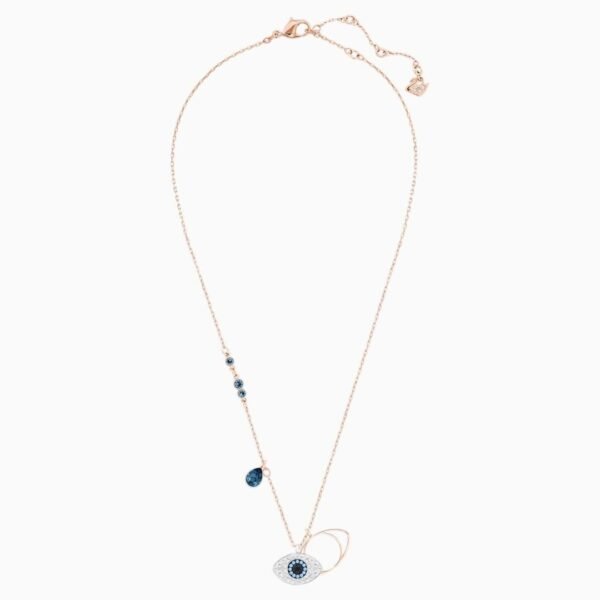 Swarovski Symbolic Evil Eye Pendant Blue