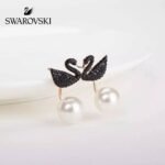 Swarovski Iconic Swan Pierced Earrings Jackets