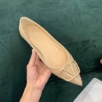 Valentino Vlogo Ballerina Flats