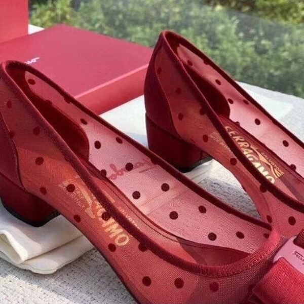 Salvatore Ferragamo Vara Dots Pump