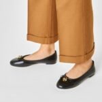 Tory Burch Charm Ballet Flat Shoes