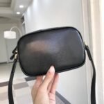 Salvatore Ferragamo Gancini Leather Camera Bag