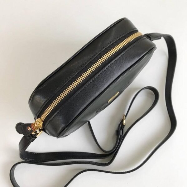 Salvatore Ferragamo Gancini Leather Camera Bag