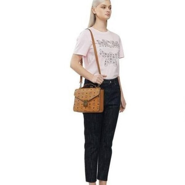 MCM Patricia Satchel in Visetos