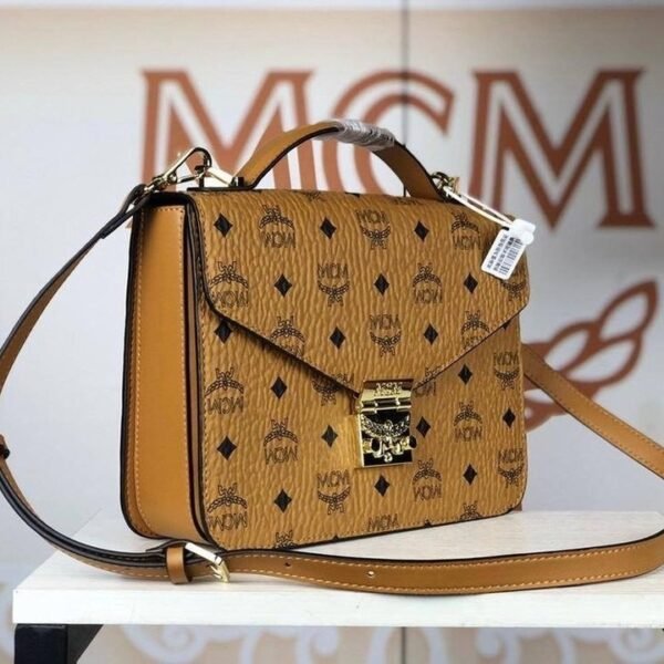 MCM Patricia Satchel in Visetos