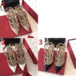 Valentino Rockstud Ankle Strap Pump