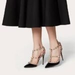 Valentino Rockstud Ankle Strap Pump