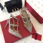 Valentino Rockstud Ankle Strap Pump