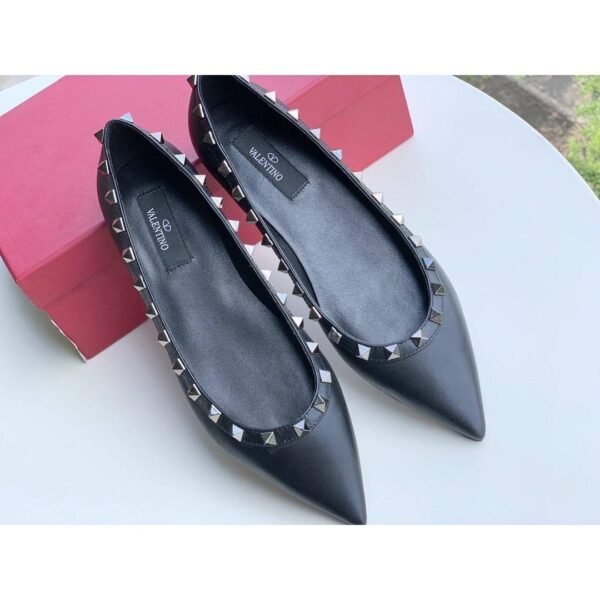 Valentino Patent Rockstud Ballet Flat