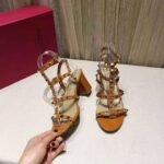 Valentino Rockstud Ankle Strap Sandal