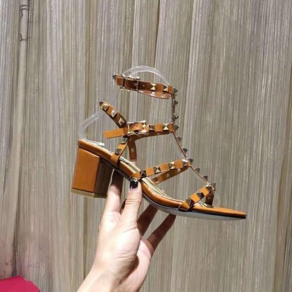 Valentino Rockstud Ankle Strap Sandal