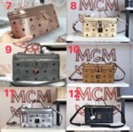 MCM Rockstar Vanity Monogram-Print Crossbody Bag